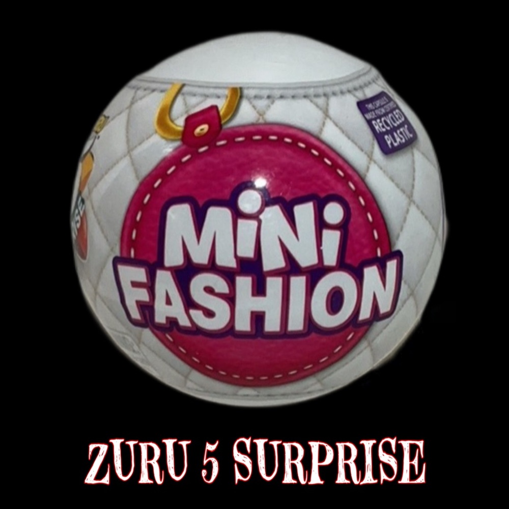 ZURU 5 Surprise Mini Brands Mini Fashion Series 1 Mystery Pack NEW
